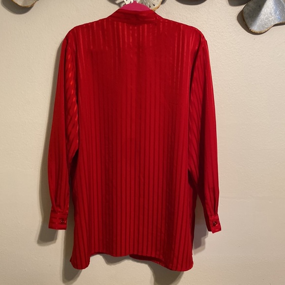 NOTATIONS Red tunic Size 1X - Picture 3 of 4
